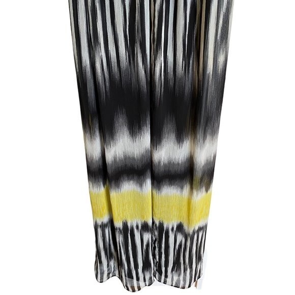 Forever 21 Flowy Boho Maxi Dress Size M Lined Beachy Summery Bohemian Artsy Y2K - Picture 7 of 16